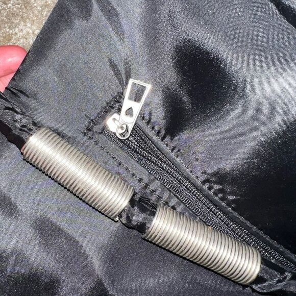 BLACK basic bag with silver accent - Picture 5 of 5